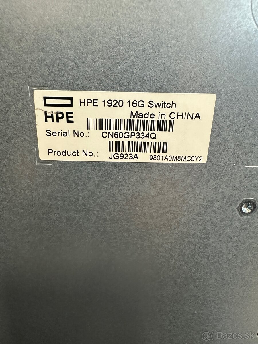 HPE 1920 16G Switch - 2
