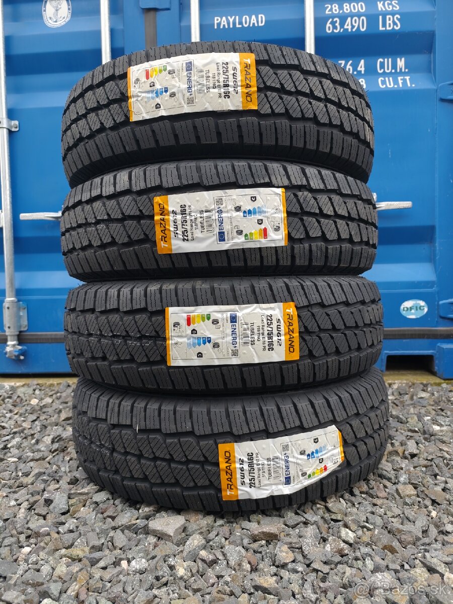 Nové 2025 zimné pneu 225/75R16C - 2