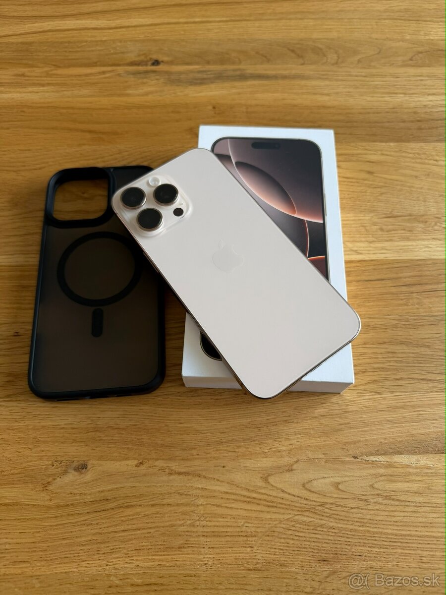 iPhone 16 Pro Max 2 MESAČNÝ púštny titán - 2