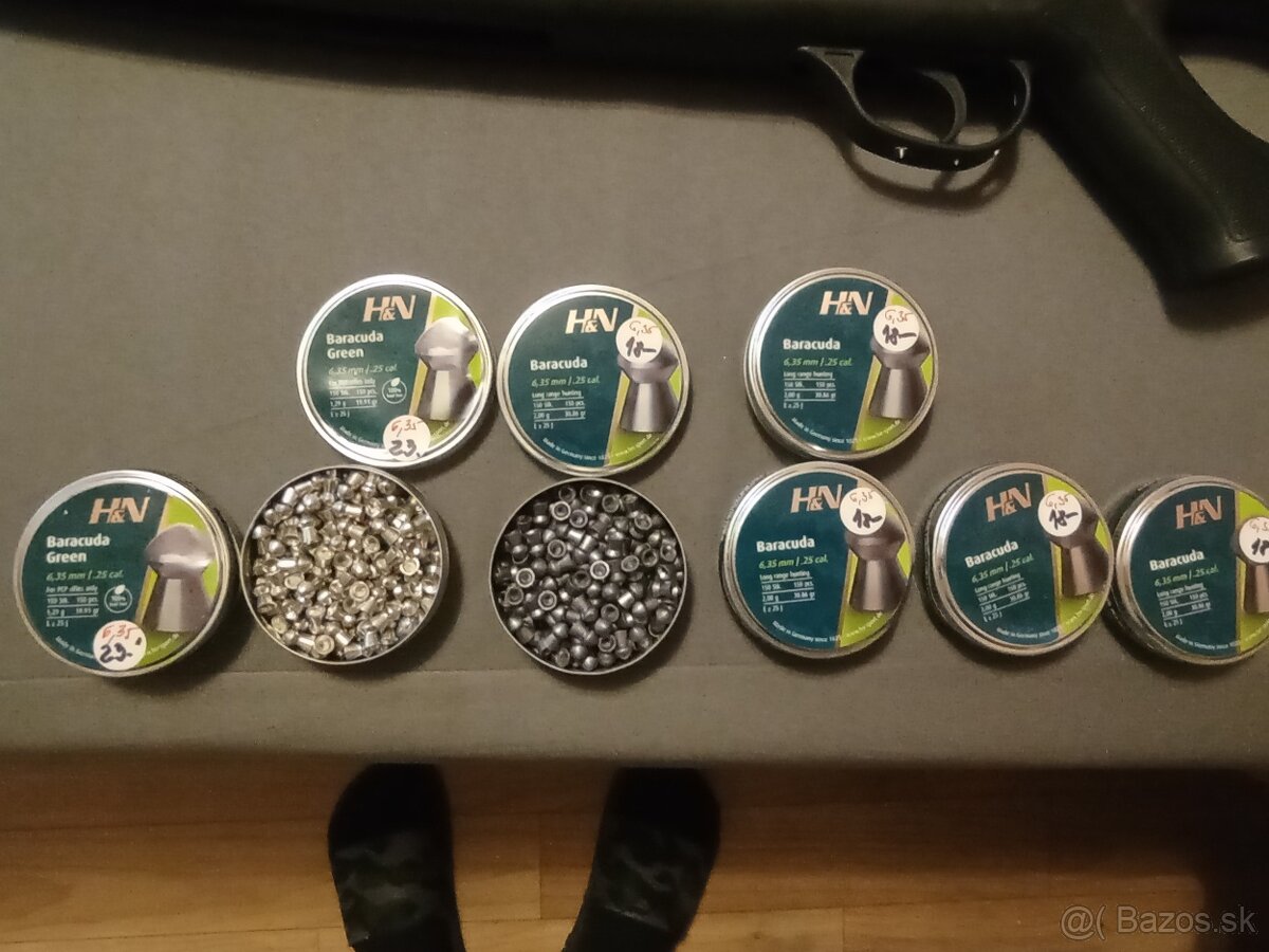 Predám vzdchovku set Hatsan ráže 6.35 - 2