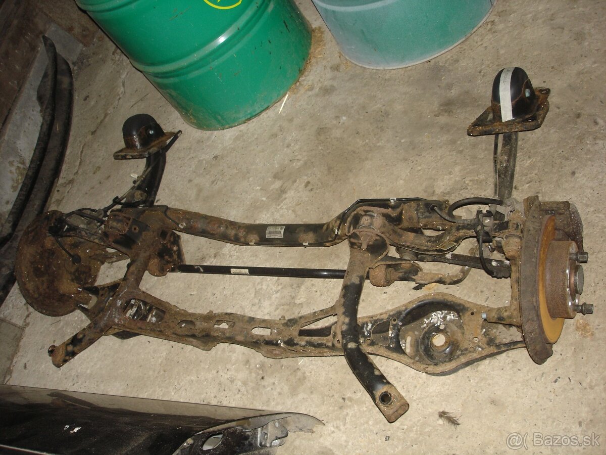 predam haldex, zadny diferencial, naprava, octavia 2 4x4 - 2