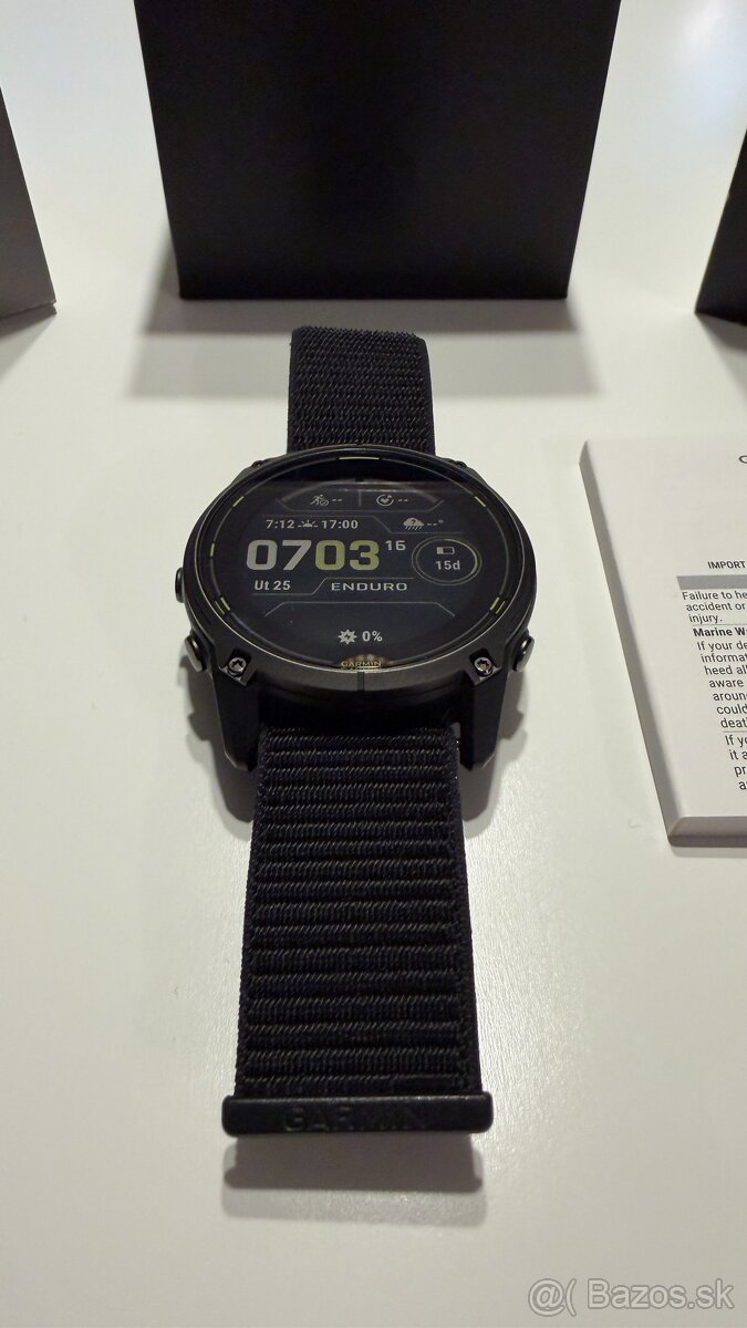 Hodinky Garmin Enduro 3 Titanium DLC - 2