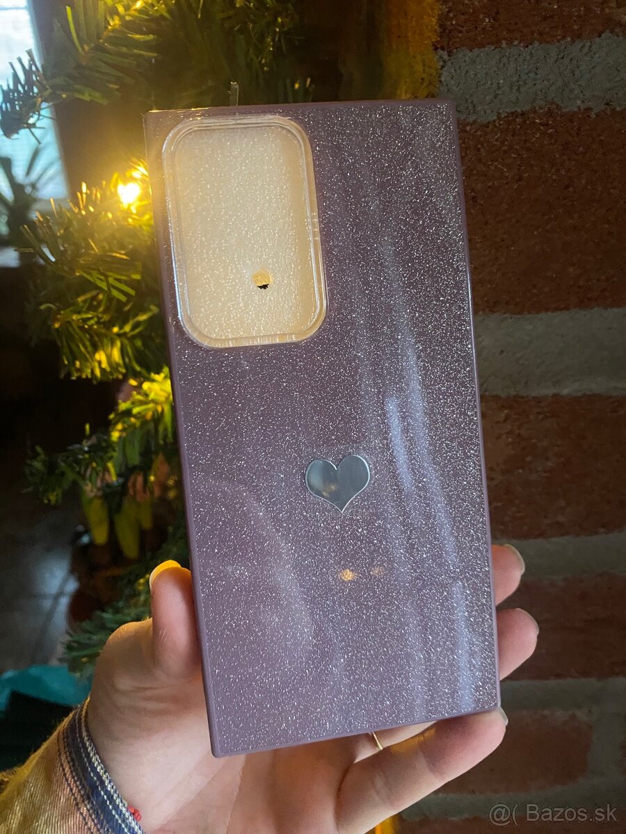 Silikonový obal Samsung Galaxy s22 ultra - fialový - 2