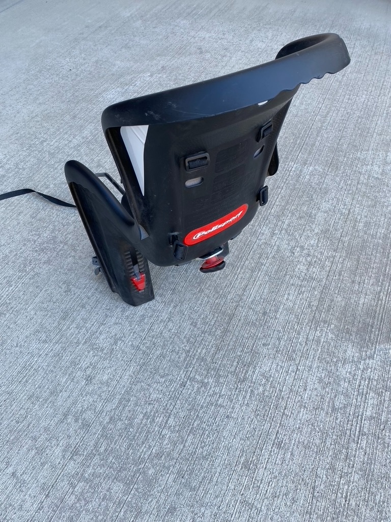 Polisport detská sedačka na nosič bicykla - 2