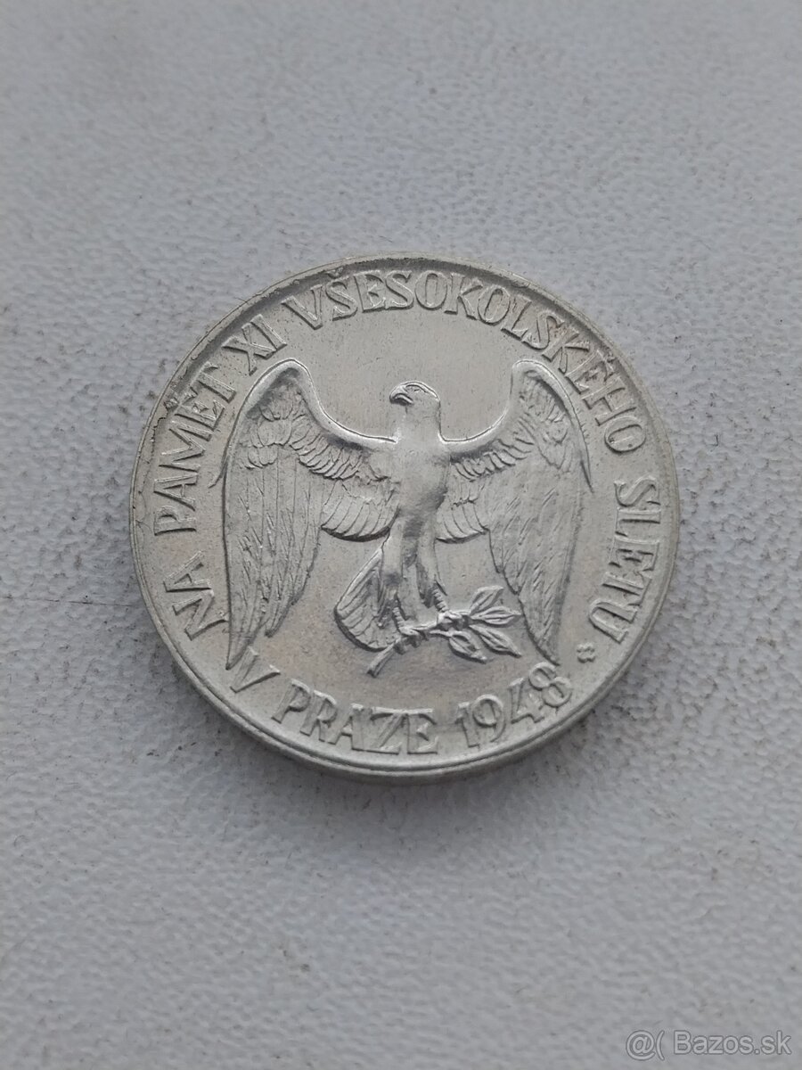 Mince strieborná medaila T.G.Masaryk - 2