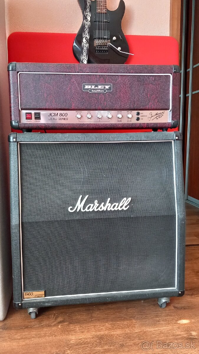 Marshall JCM 800 50w by Bley amp. - 2