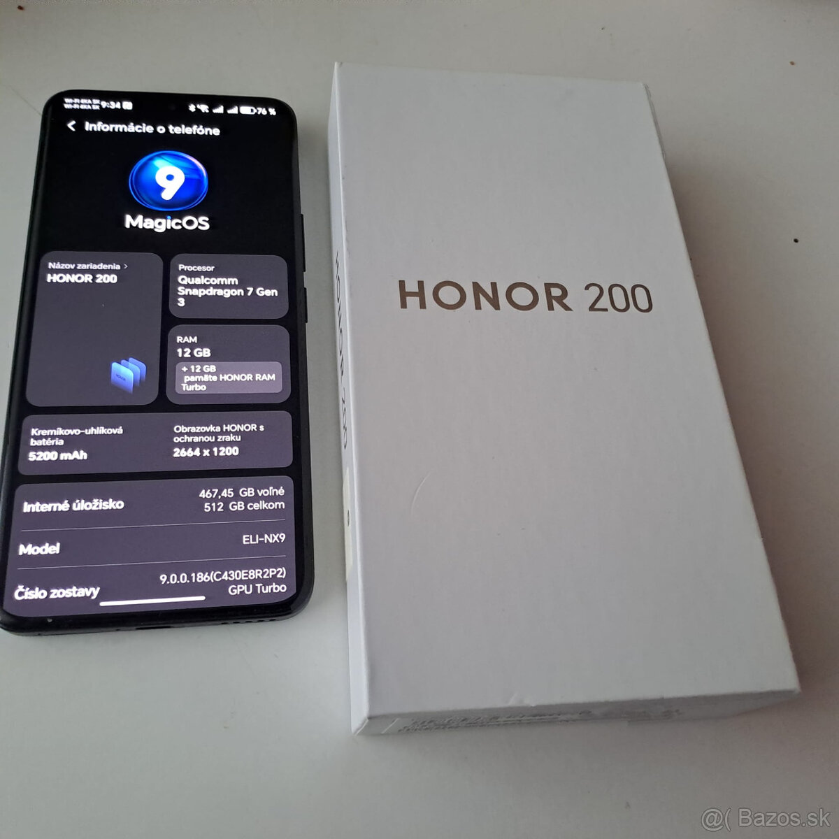 Honor 200 5G 12GB/512GB -- - 2