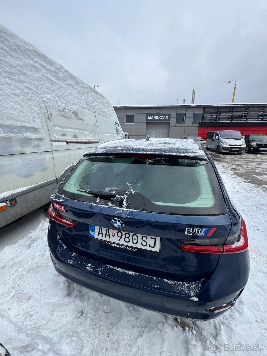 BMW 318d 110 kW, 2021 – PO NEHODE, MOTOR OK - 2