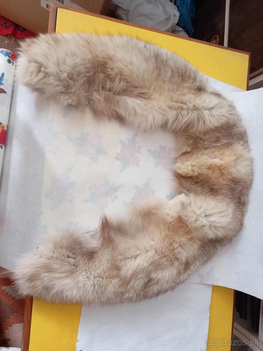 Kožušinový golier podšitý - 2