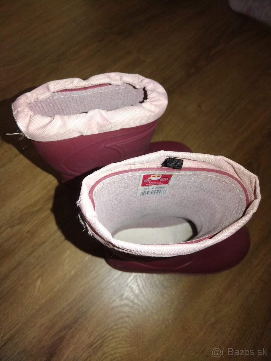 Dievčenské gumáky č. 28/29 - 2