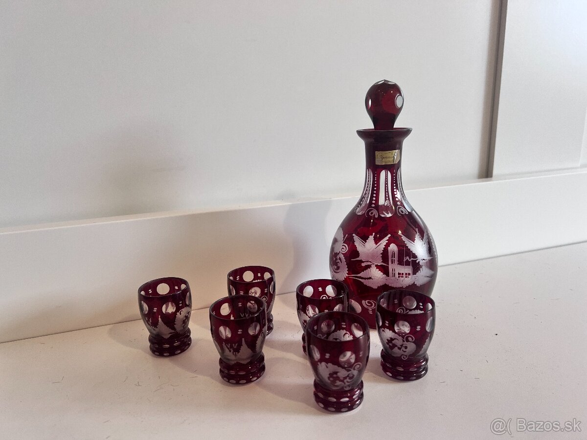 Likérová súprava BOHEMIA - 2