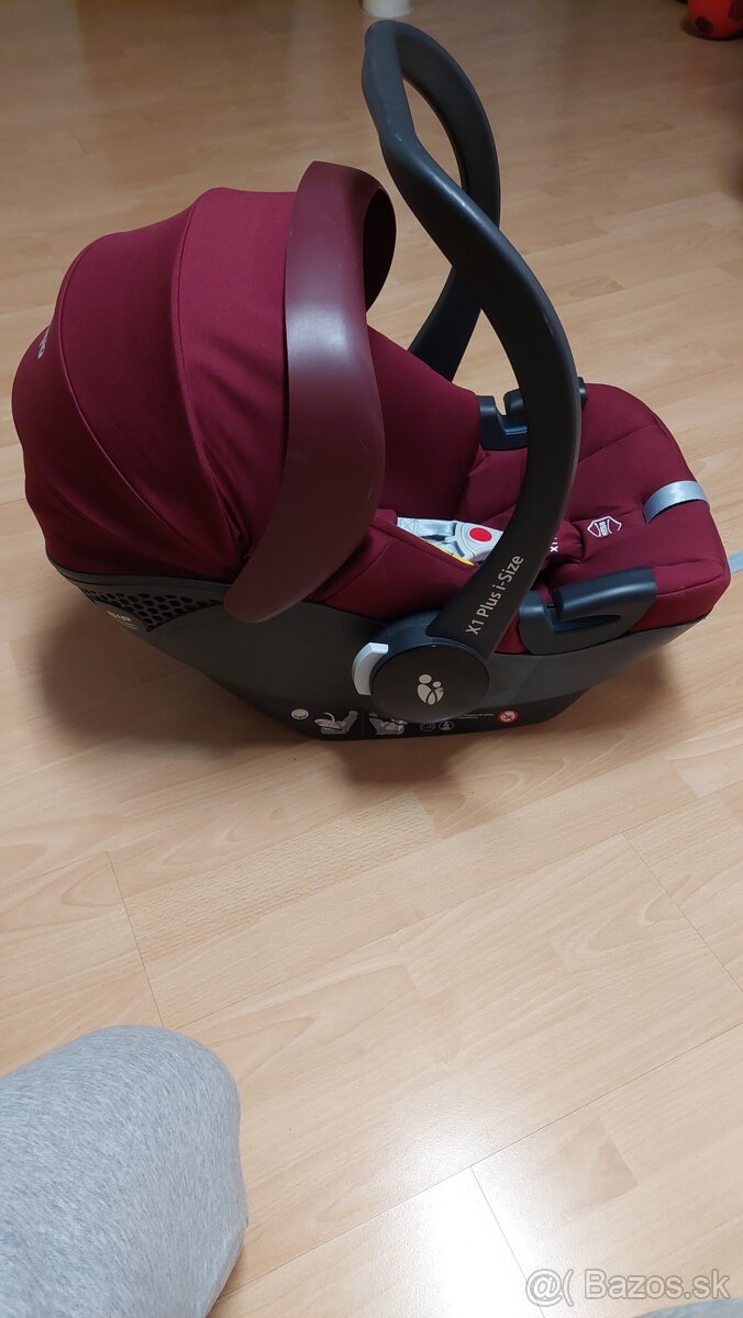 ZOPA autosedačka Bordó red - 2