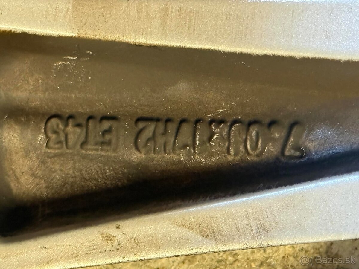 Letná sada kolieska 235/55/R17 - 2