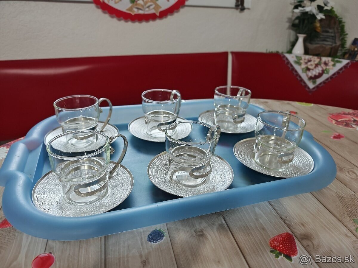 Vintage set poharov - 2