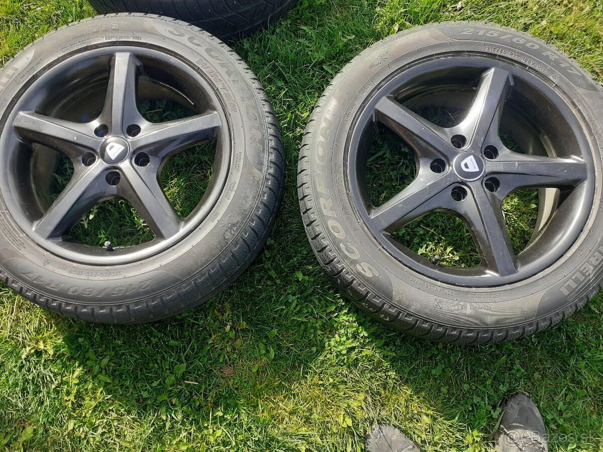 elektrony 5x114,3 zimne 215/60 r17 - 2