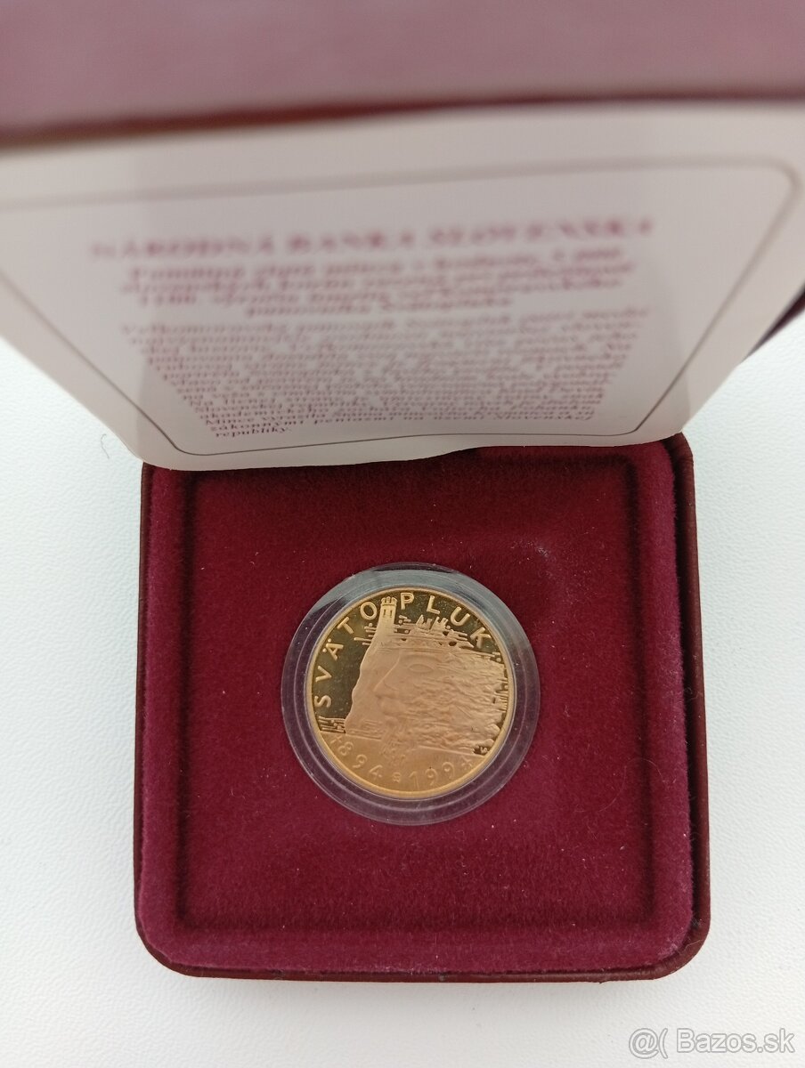Mince 5000 kčs Svätopluk 1994 - 2