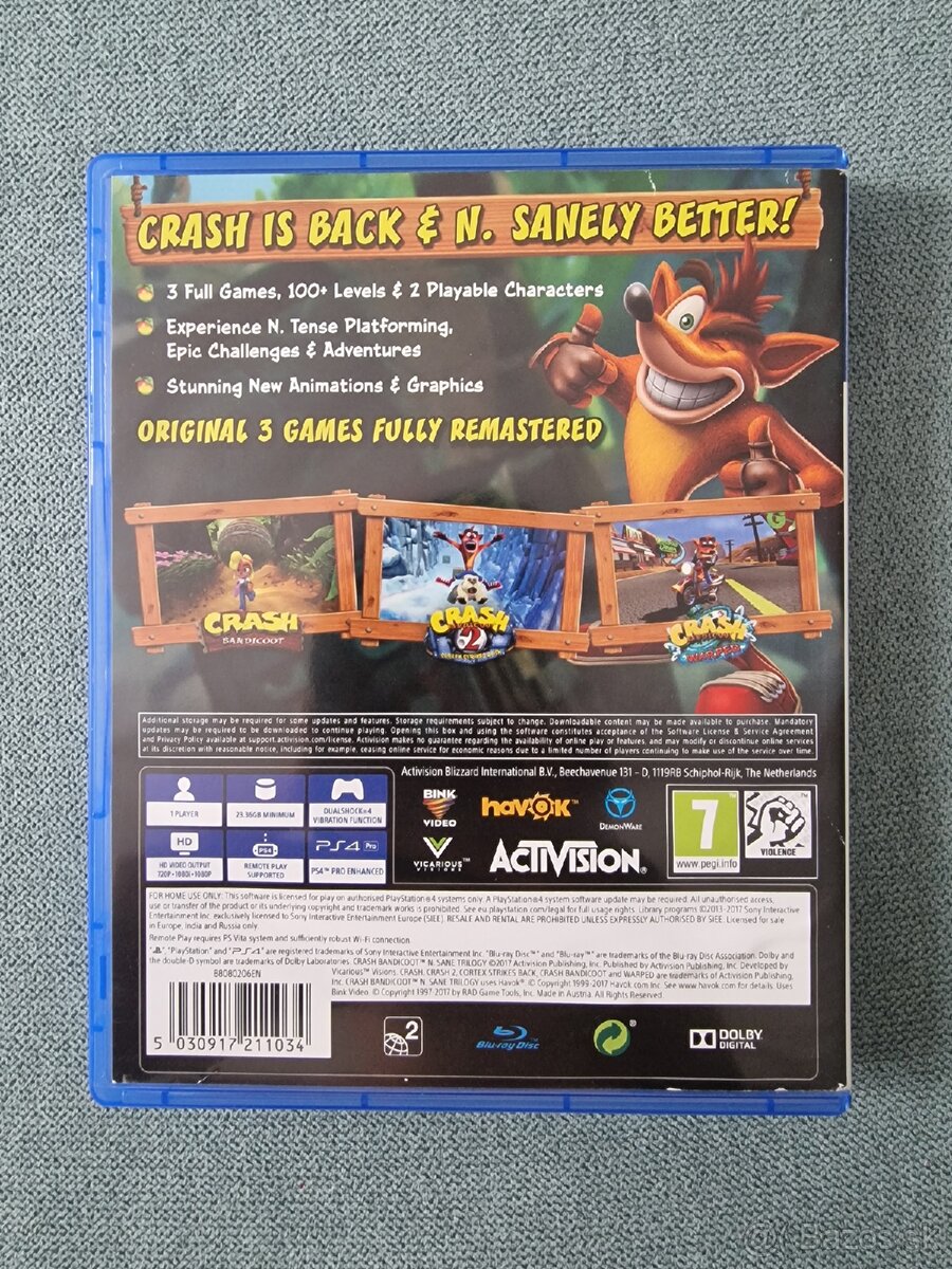 Crash Bandicoot N.Sane Trilogy PS4 - 2