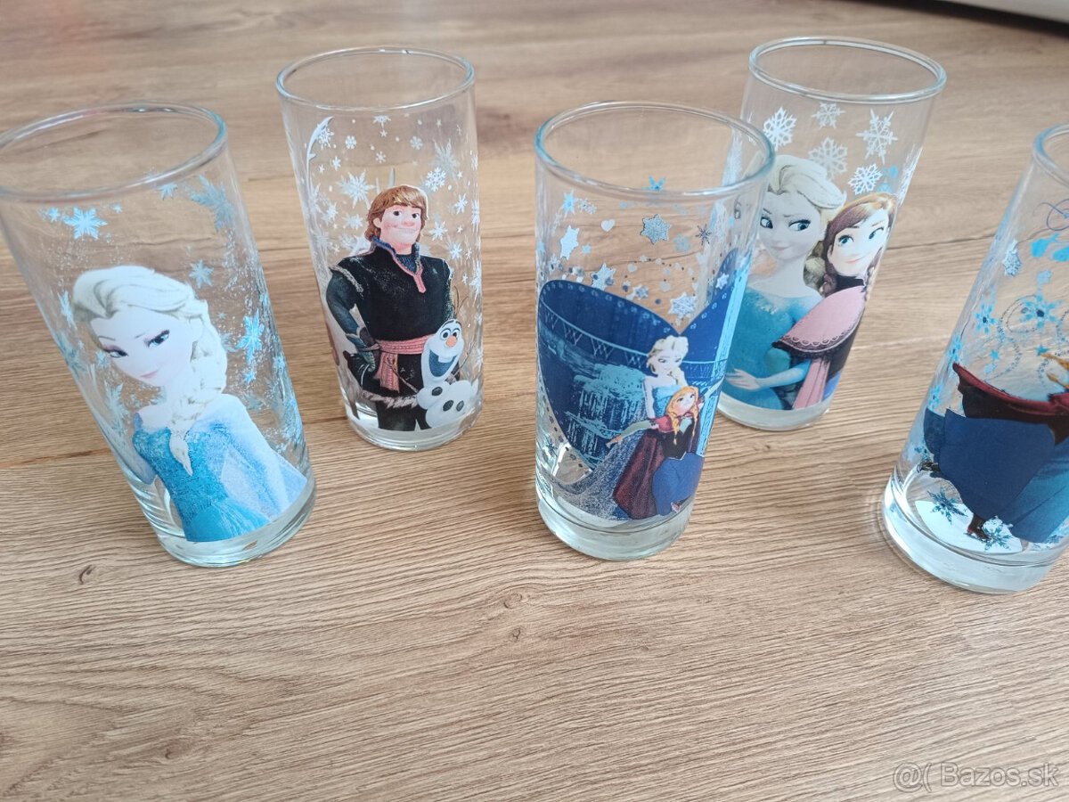 Sklenene pohare Frozen - 2