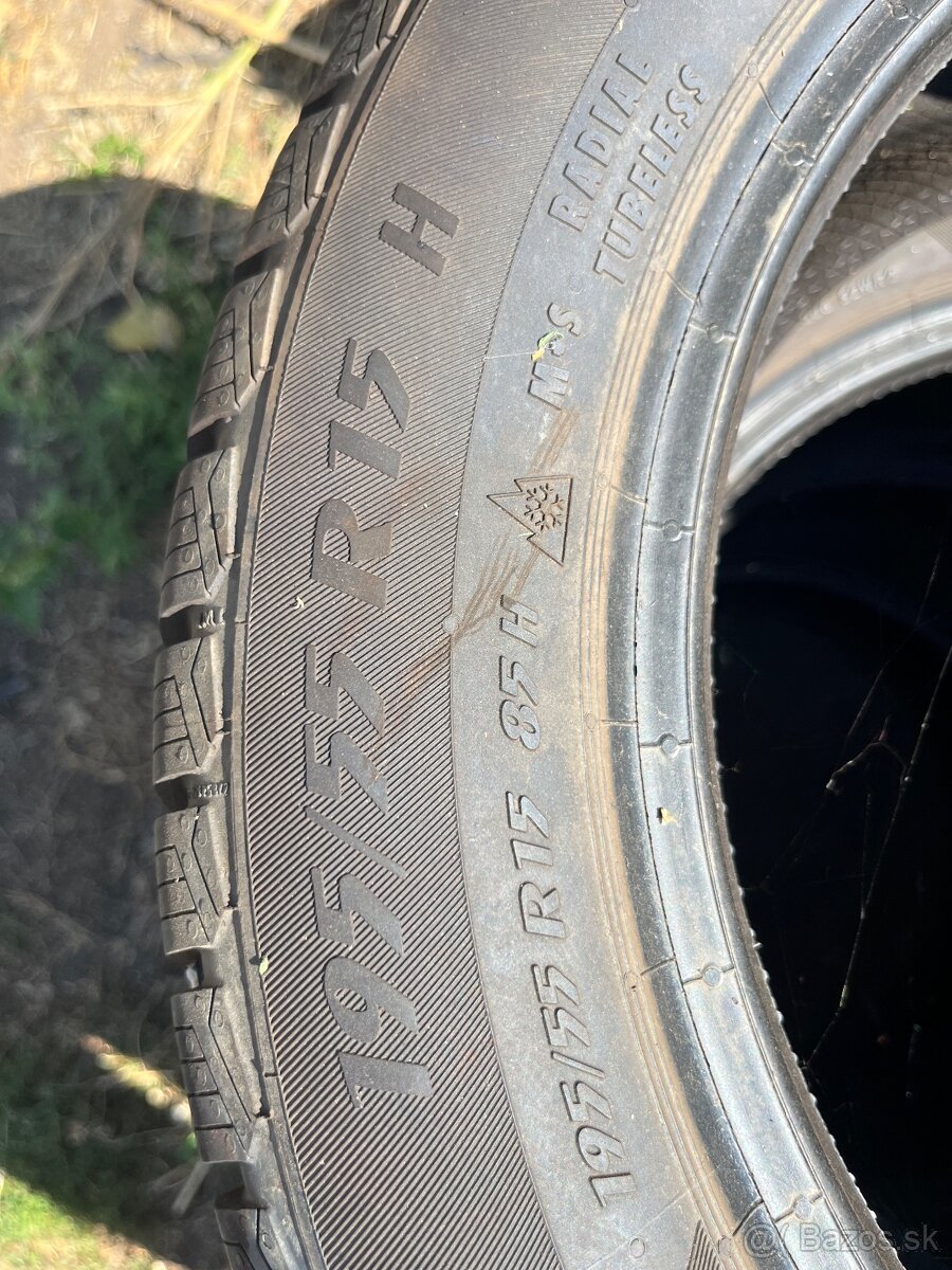 195/55 R15 Zimne 4ks - 2