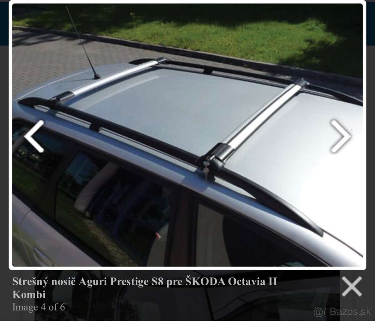 Strešný nosič Aguri pre ŠKODA Octavia 2 Combi - 2