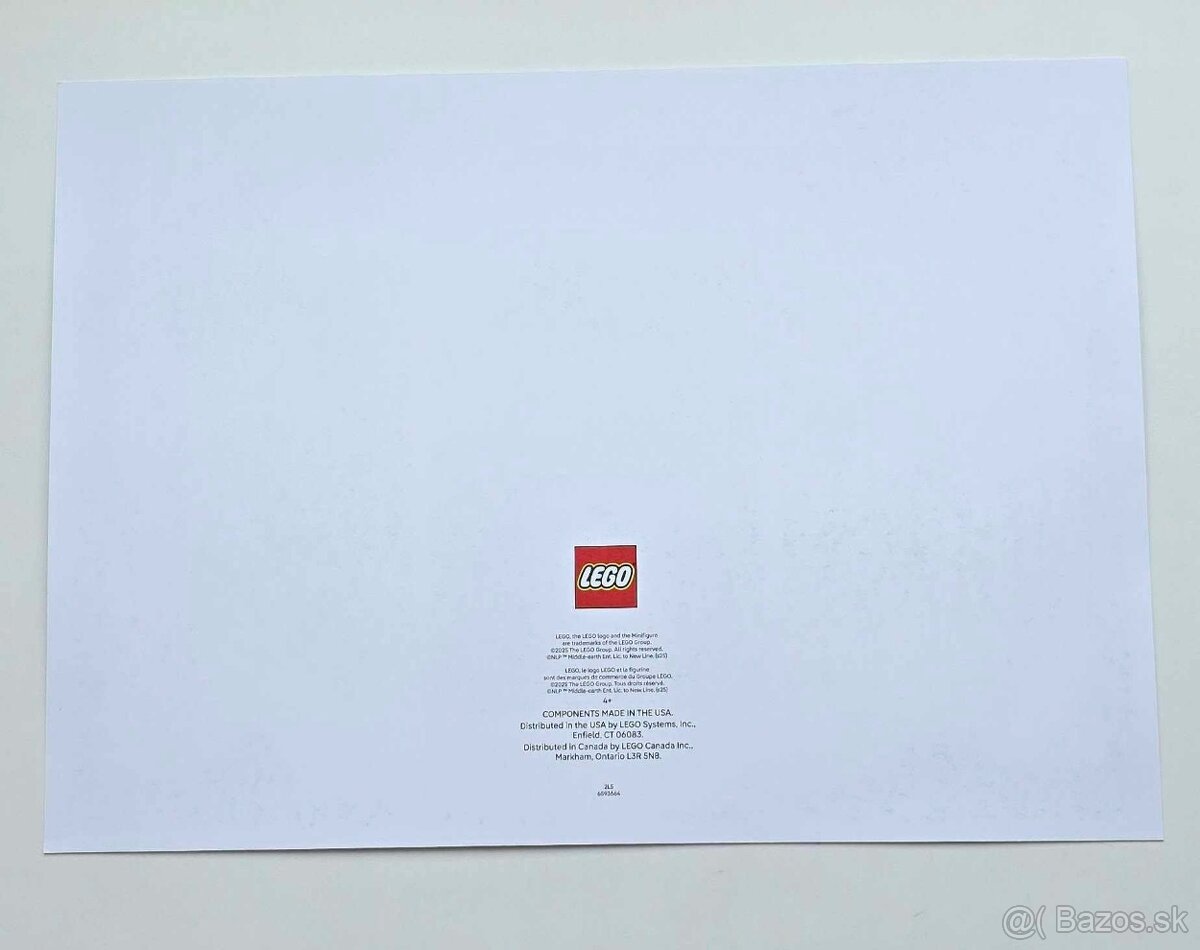 Plagat LEGO Pan Prstenov LOTR 10354, 10333, 10316 - 2