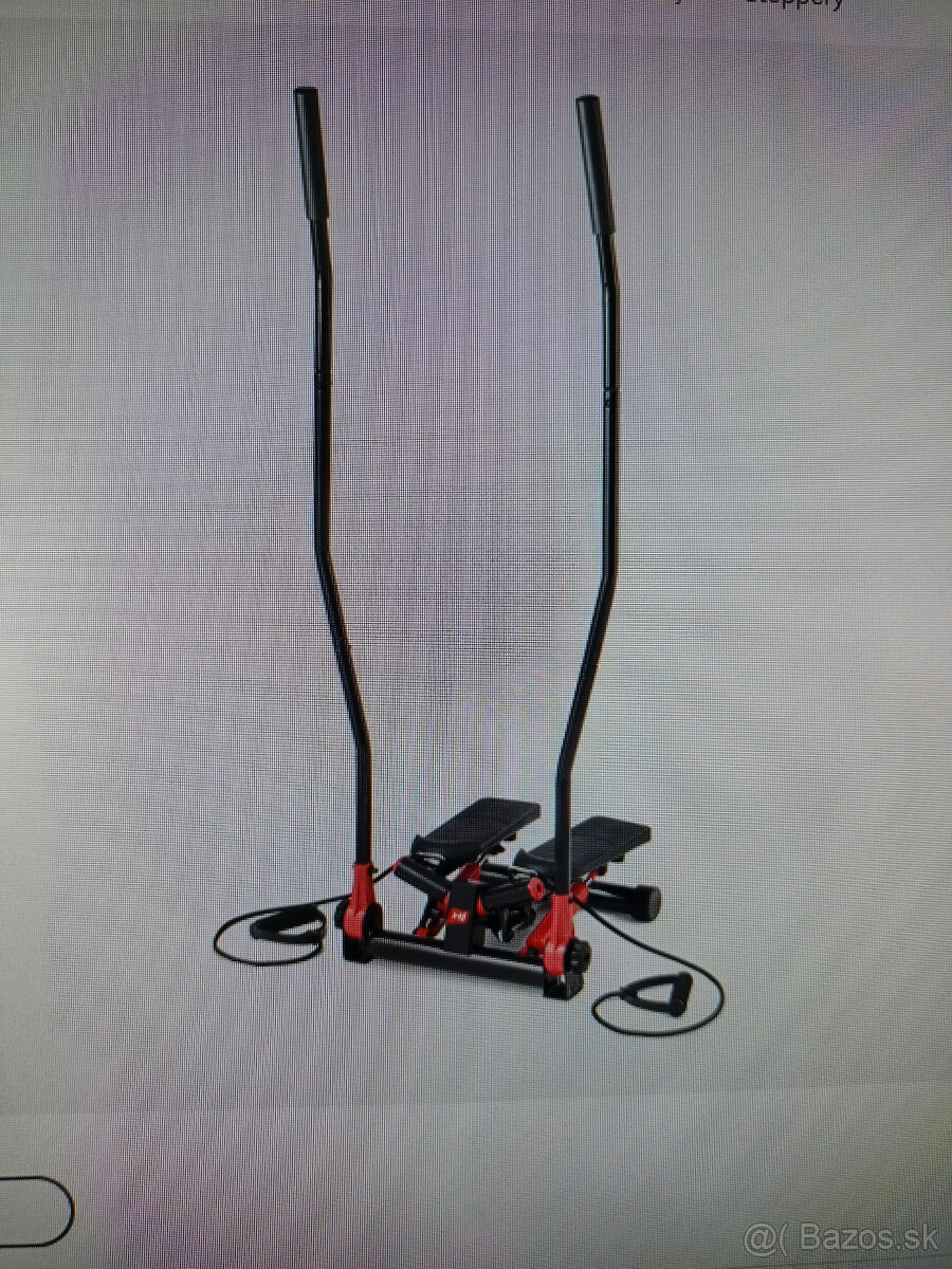 Hop-sport Stepper Slim červený | Twist Stepper s expandérmi - 2