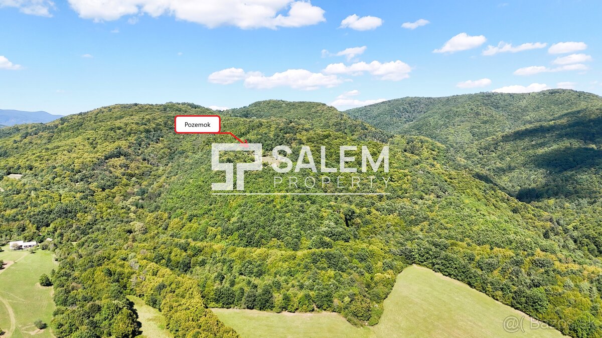 Rozsiahly pozemok na samote s nádhernými výhľadmi – Horné Há - 2