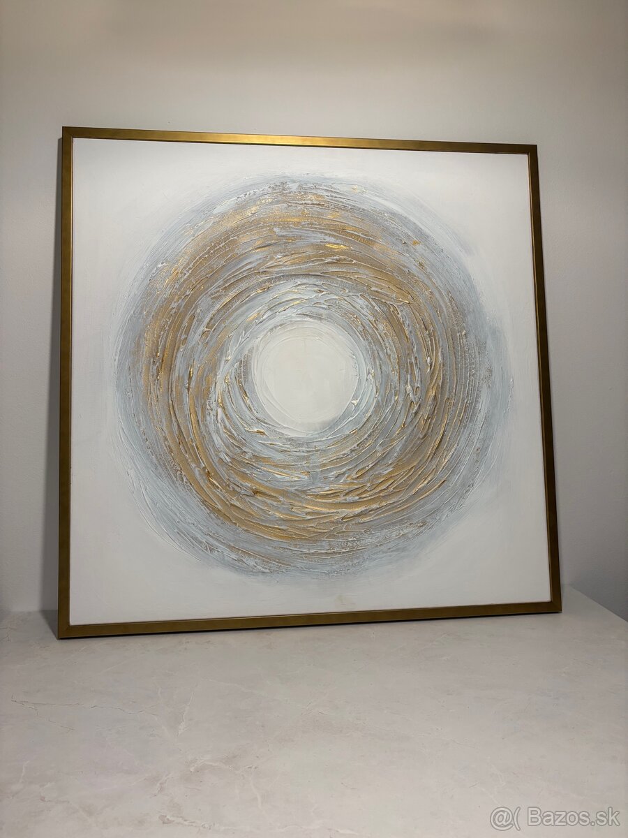 Handmade moderný obraz – Vír energie - 2