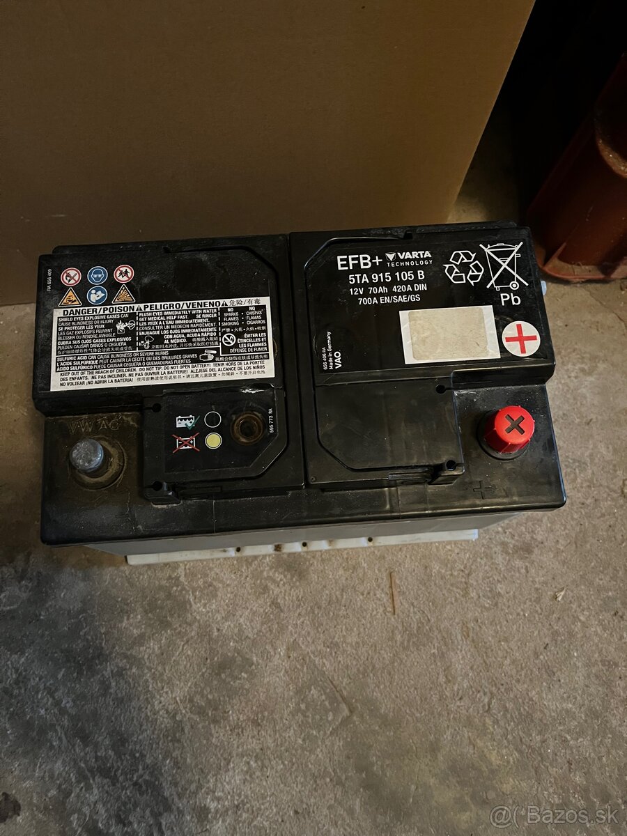 EFB Varta 70Ah - 2
