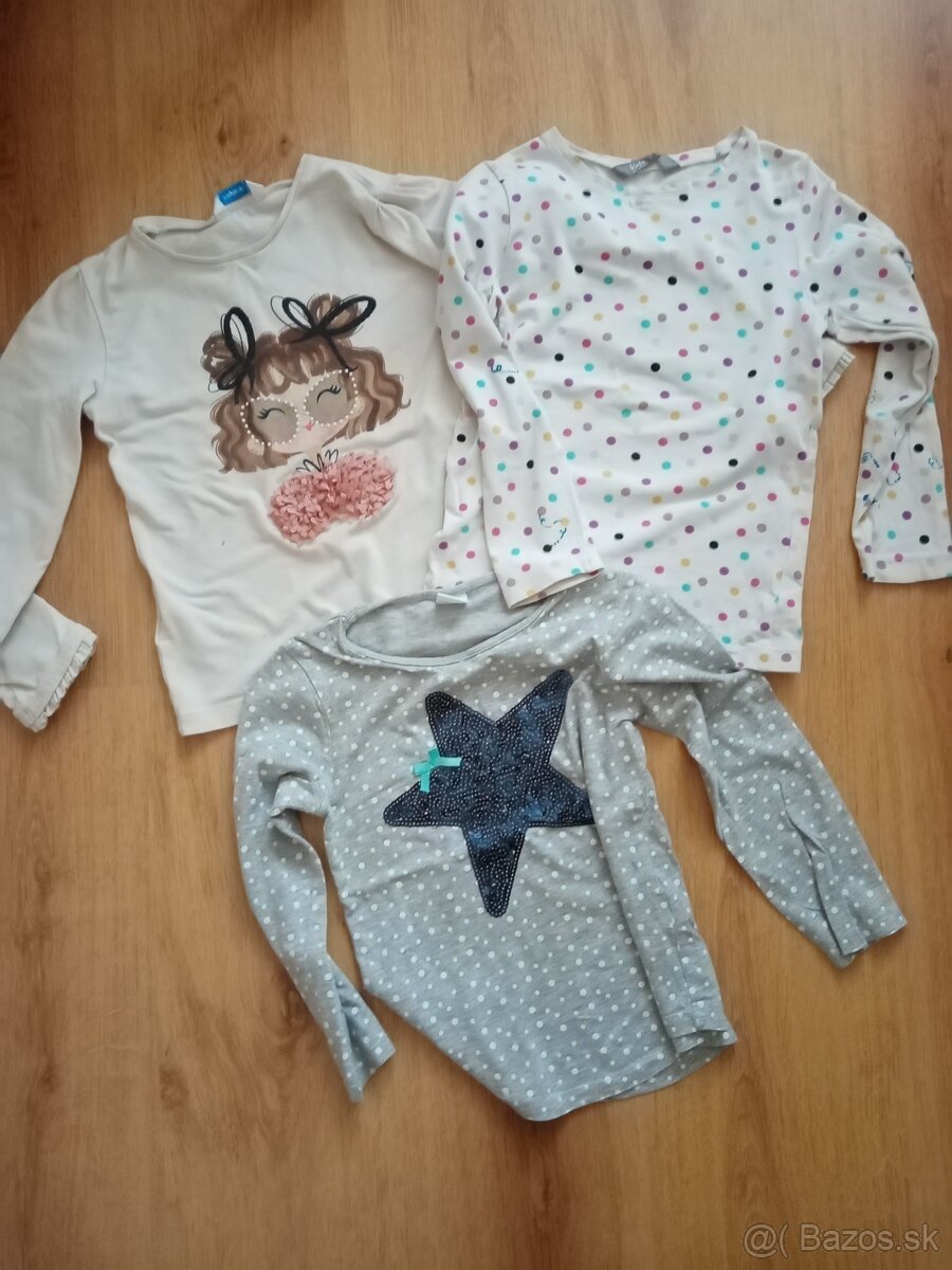 Balik dievcenskeho oblecenia vel. 116/122 - 2