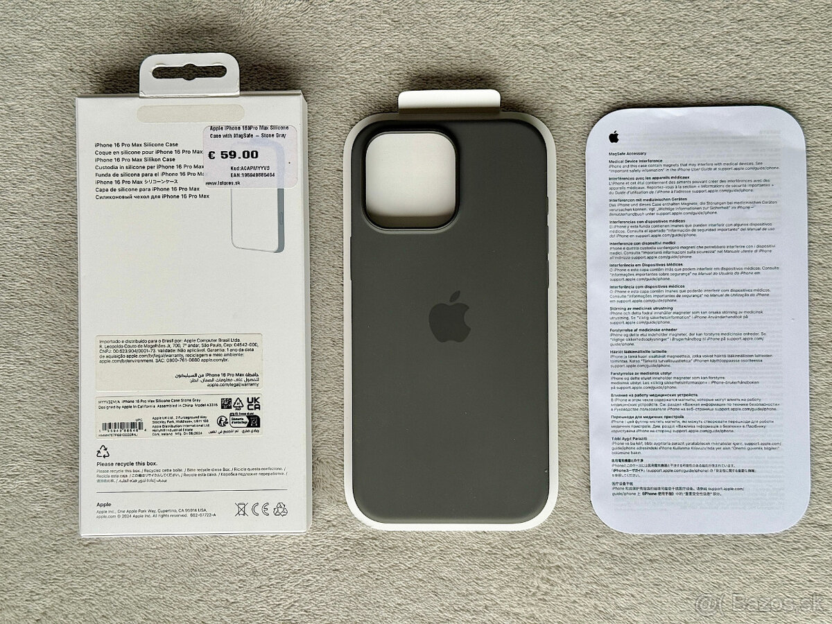 Originál Apple iPhone 16 Pro Max silikónový kryt - 2
