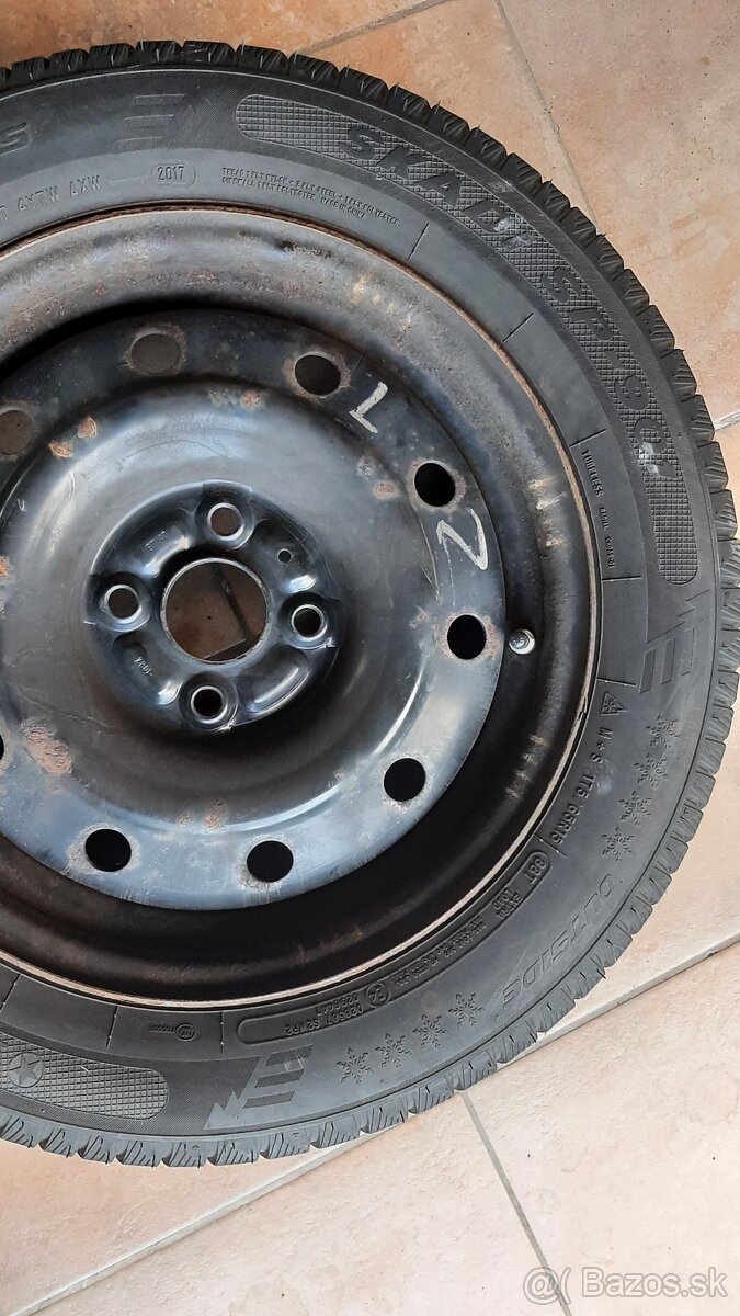 Zimné pneumatiky s diskami 4x100, 175/65 R15 - 2