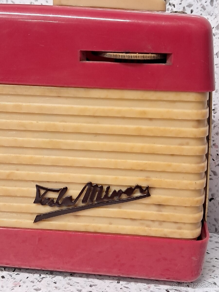 ☆ Starožitné elektronkové radio Tesla Minor / 3001 B - 2