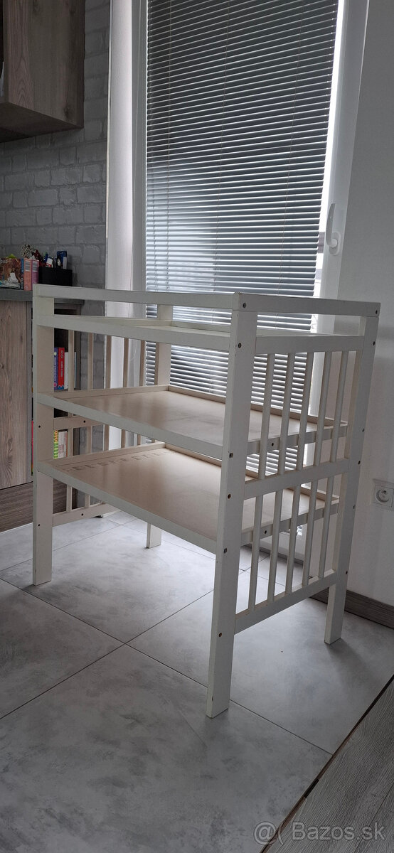 GULLIVER Prebaľovací stôl, biely - 2