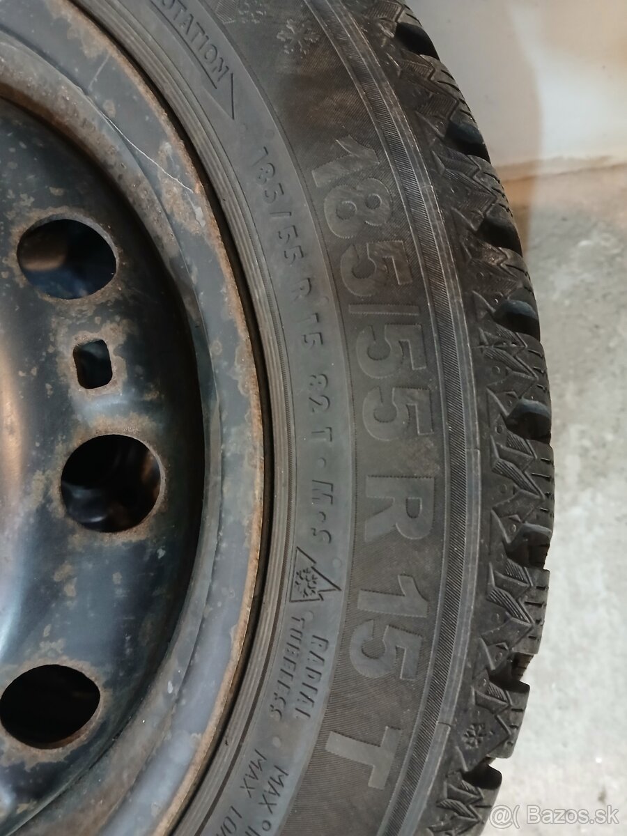 5x100 R15 188/55R15 Zimné - 2