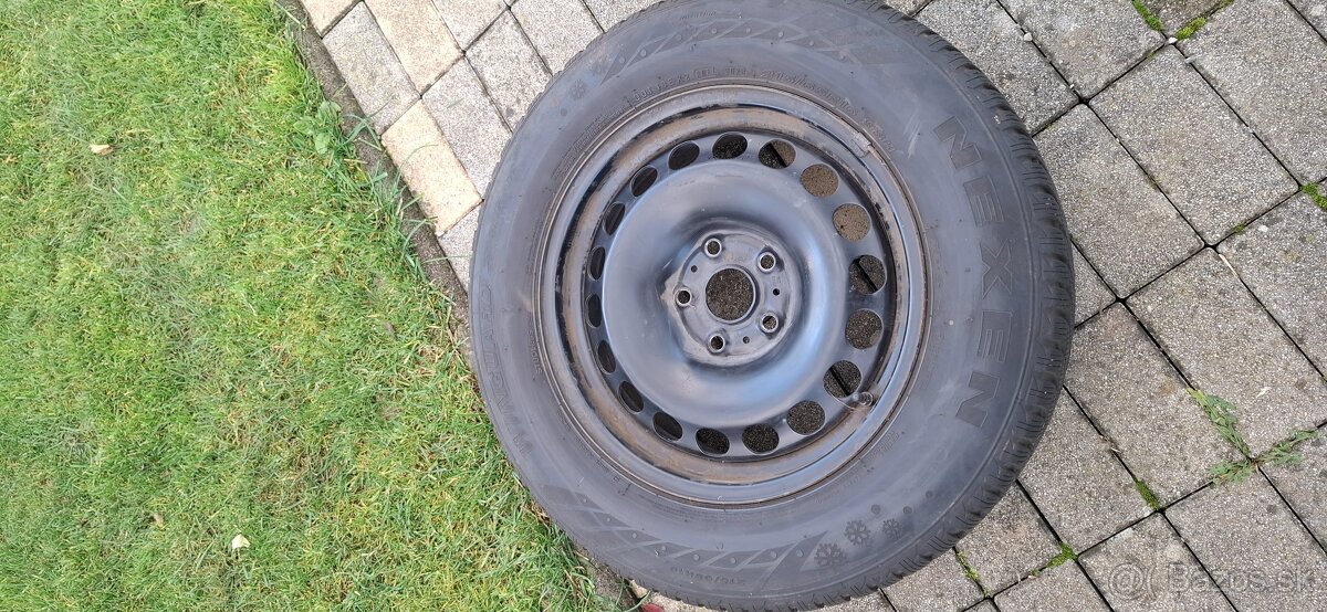 Predám plechové disky 5x112r16 - 2