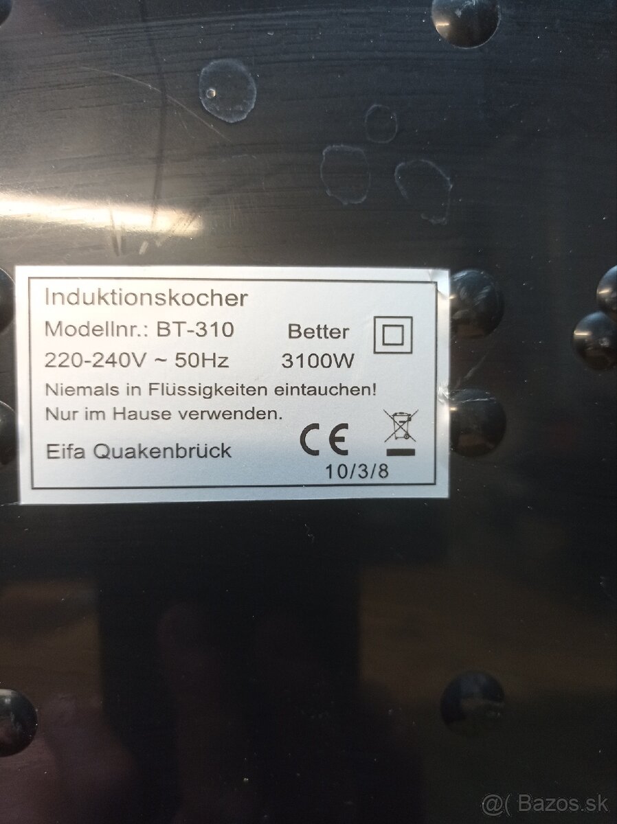 Indukčny varič - 2