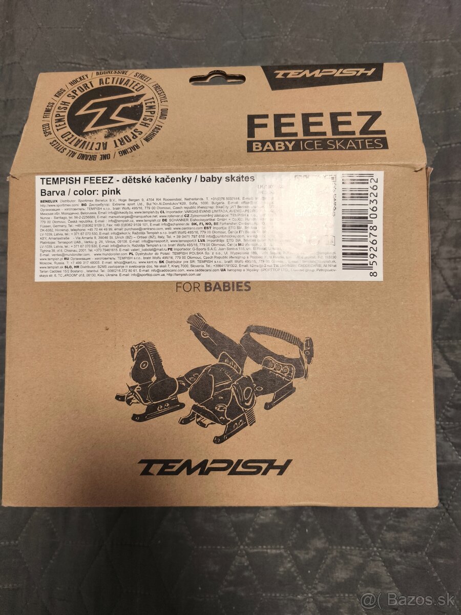 Detské ľadové korčule- kačičky - 2