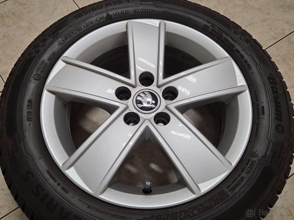 zimné 15" ŠKODA (5x100) - 2