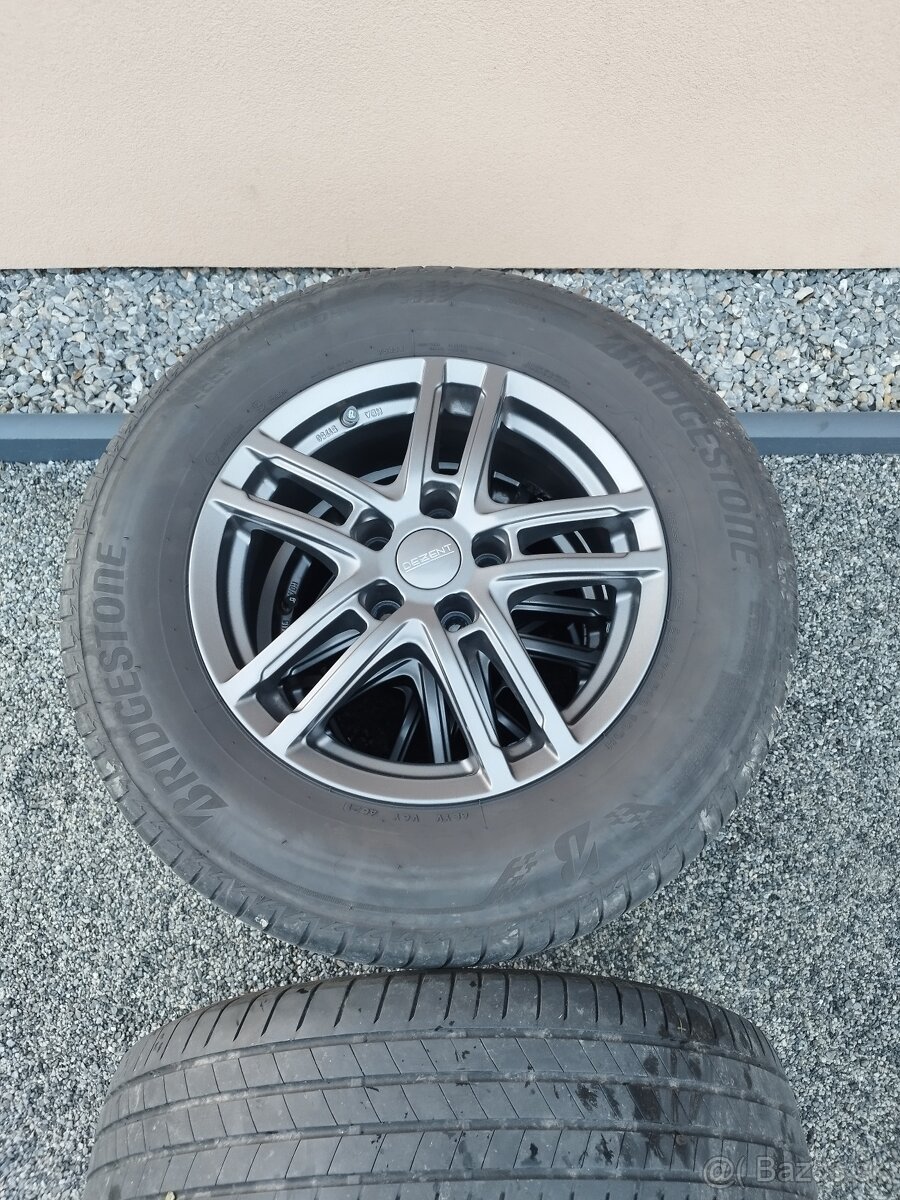 Letné pneu+ alu disky, 5x114.3, 215/70/R16 - 2