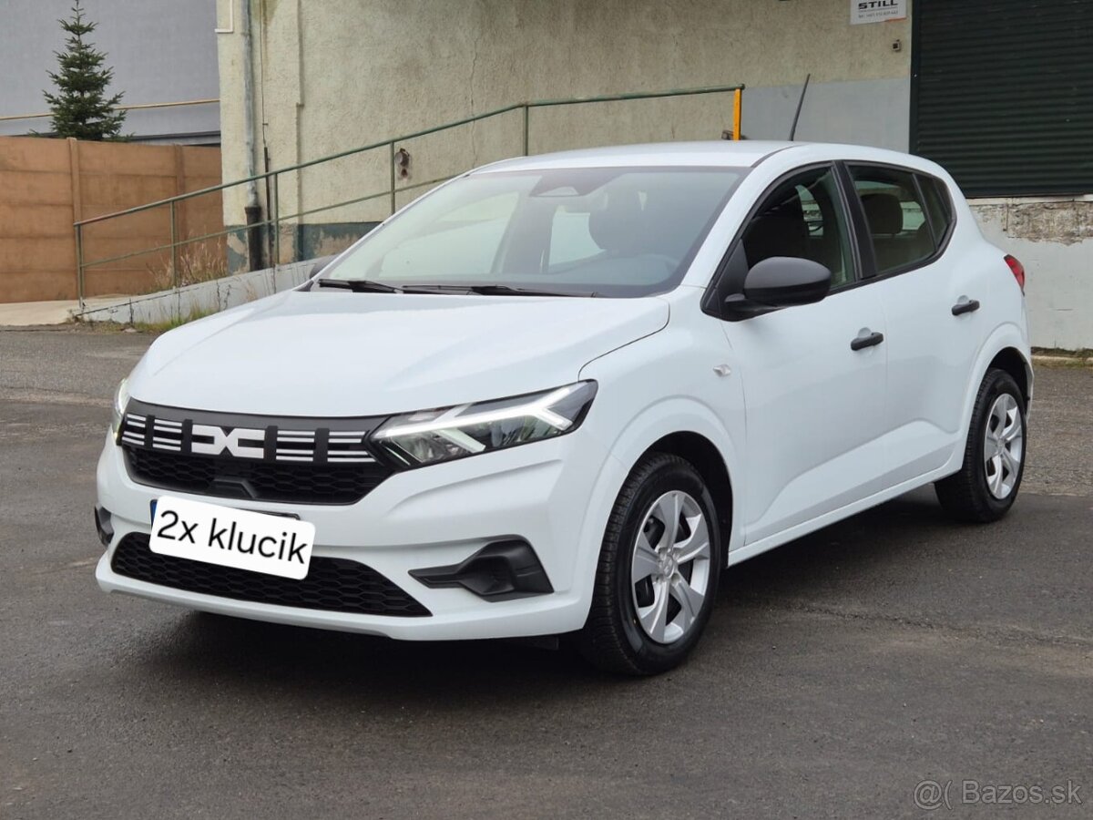 DACIA SANDERO 1.0TCe LPG 1.Majiteľ 100% STAV - 2
