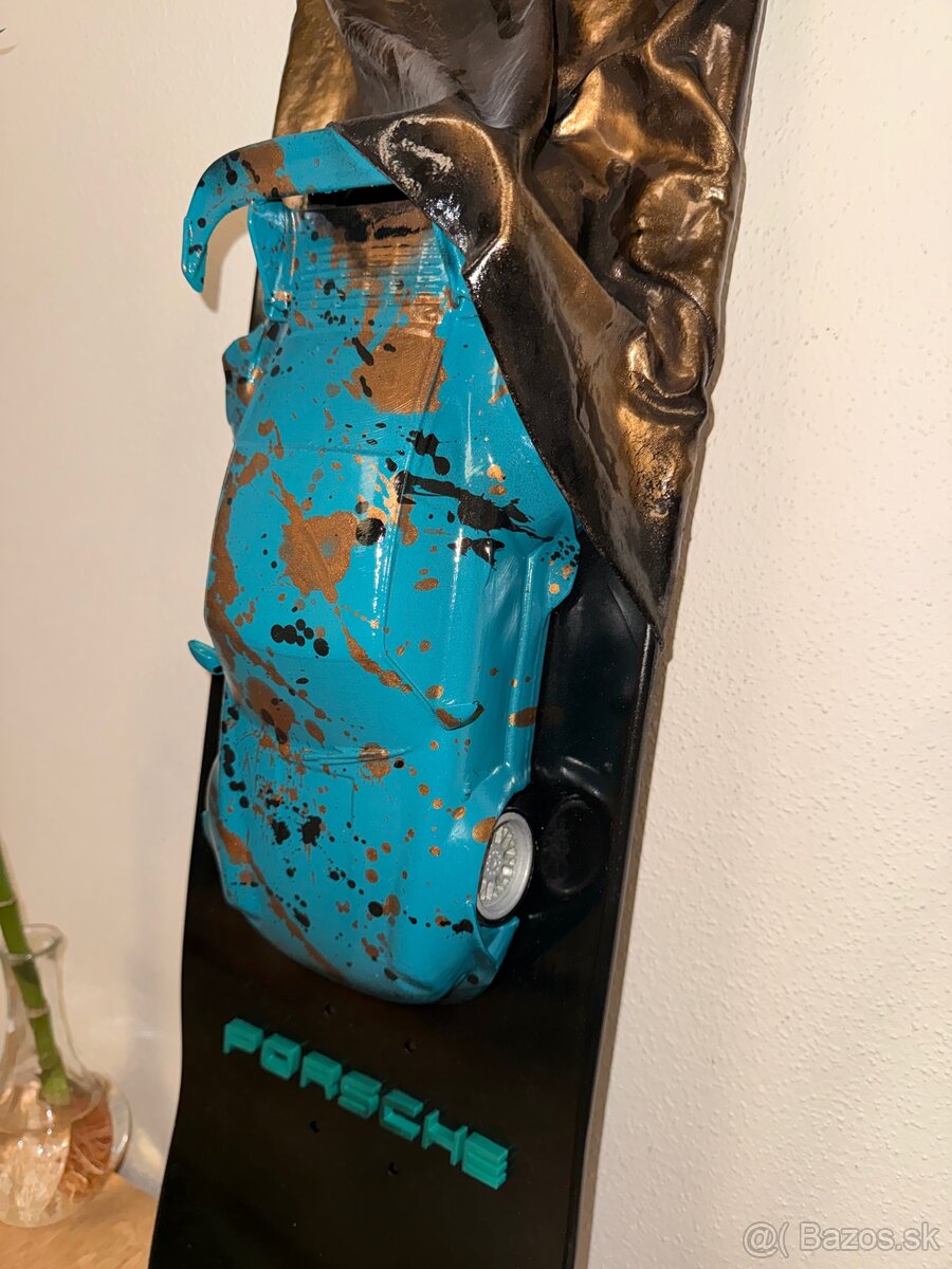 Umelecky obraz Porsche 911 Skate ART 3D - 2