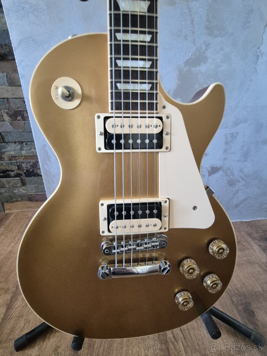 Gibson Les Paul Classic Plain top Goldtop 2016 - 2