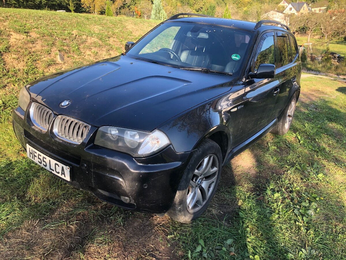 Predam M-paket nárazníky a prahy z BMW X3 E83 - 2