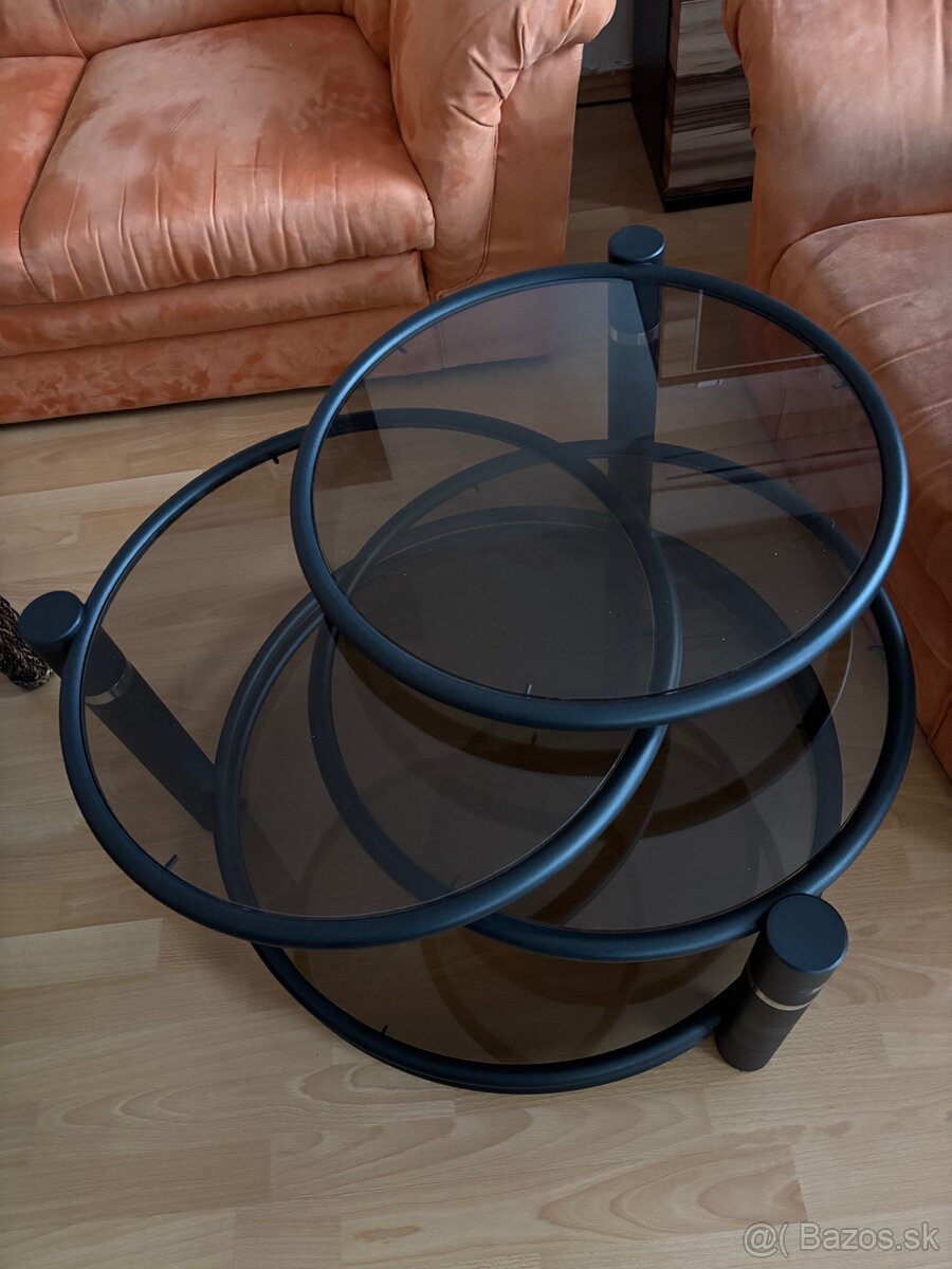 Konferenčný sklenený stolík - 2