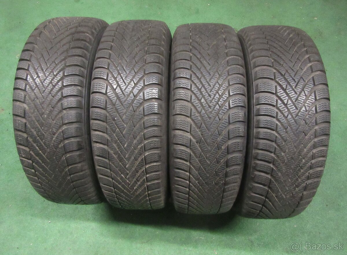 R16 zimná sada VW POLO 6 rozteč 5x100 185/60R16 PIRELLI - 2