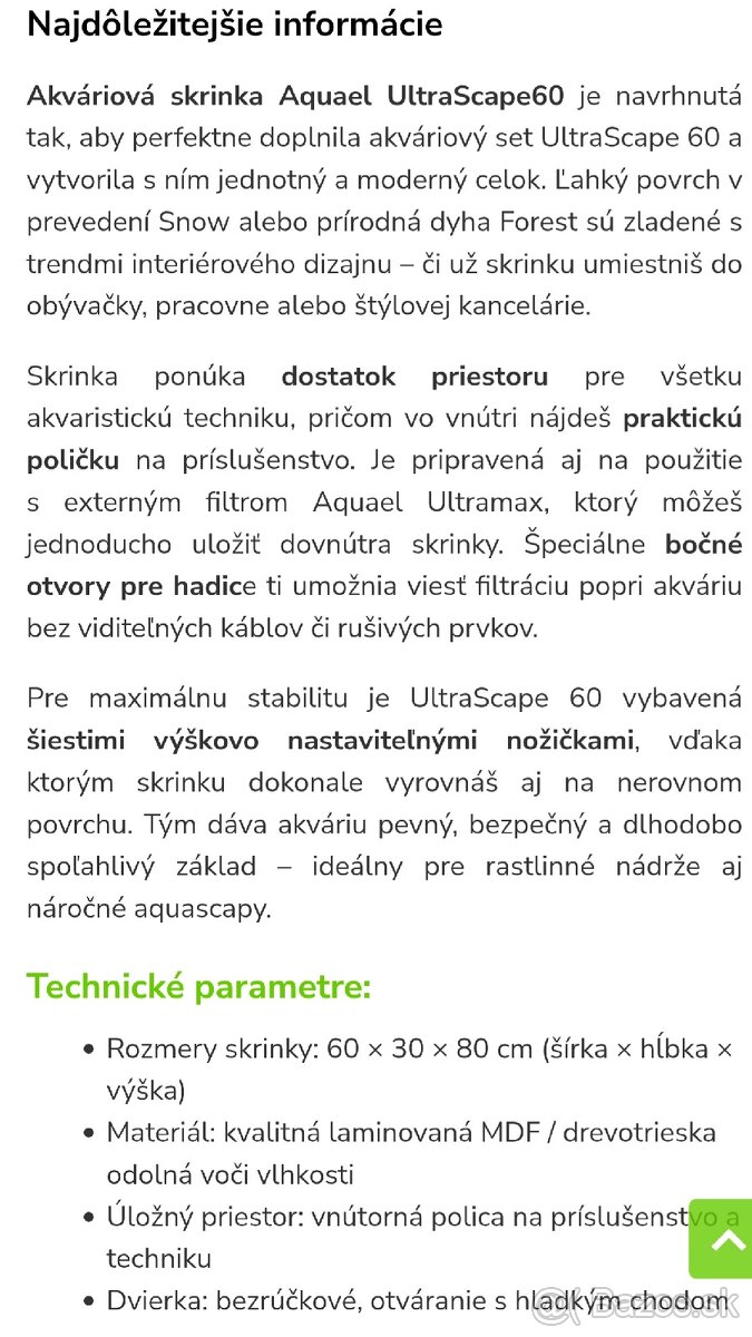 Skrinka pod akvarium - 2