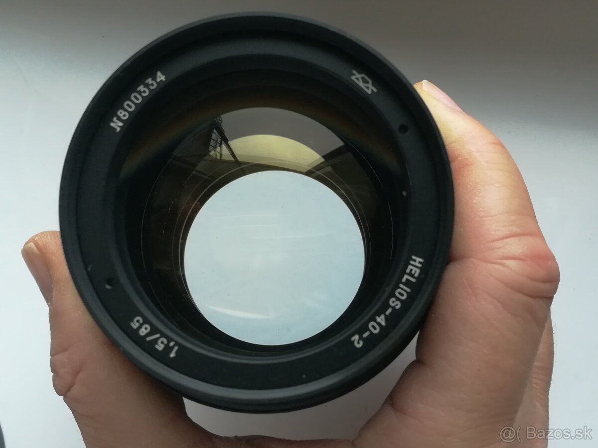 Helios 40-2 85/1,5 made in USSR, závit M42x1 - 2