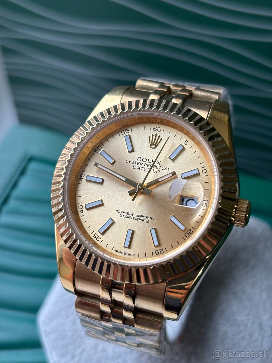 Rolex Datejust Full Gold, Nové, 40mm - 2