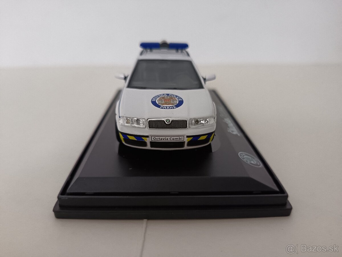 Škoda Octavia combi Mestská Polície,1:43,Abrex - 2
